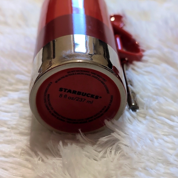 Starbucks Set of 2 Tall Espresso Holiday Mugs with Spoons - Picture 10 of 13